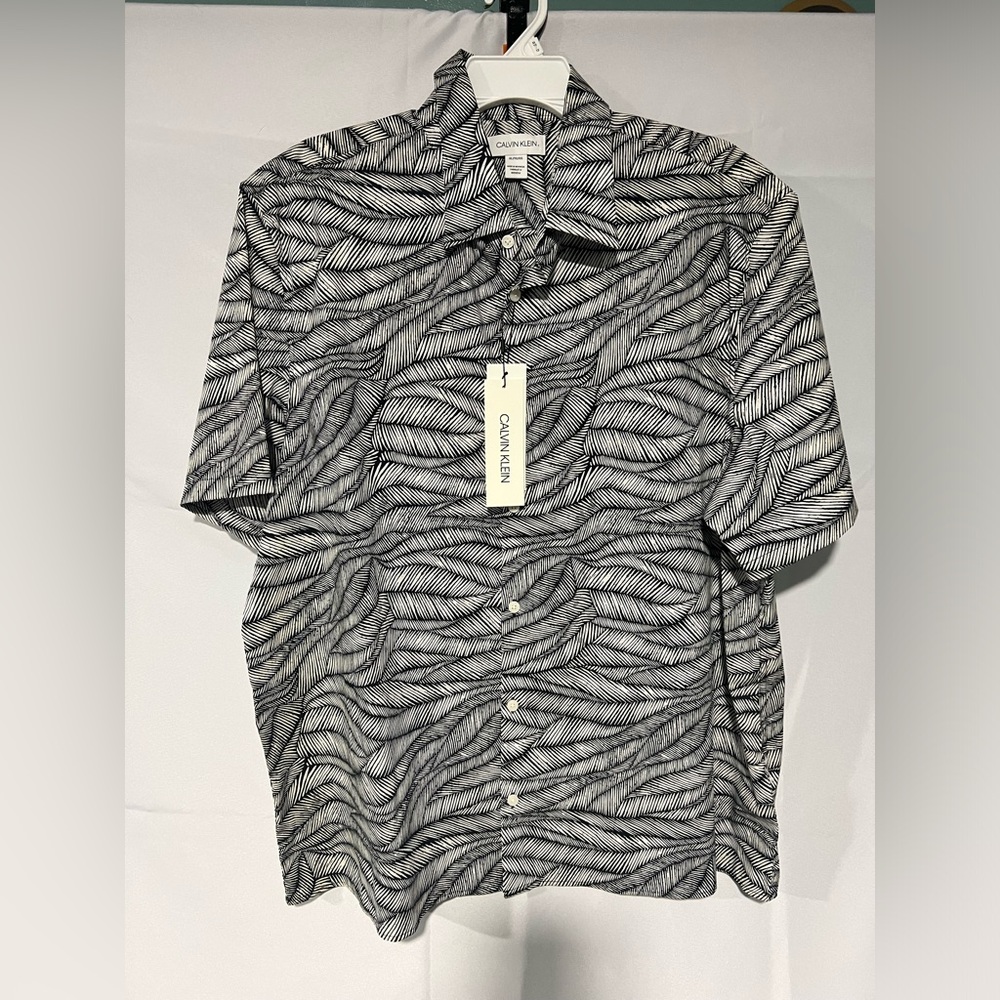 Calvin Klein Brilliant White Polo Size XL SP40553479